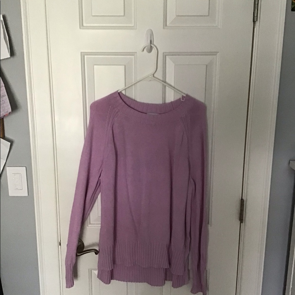 SOLD Purple sweater old navy